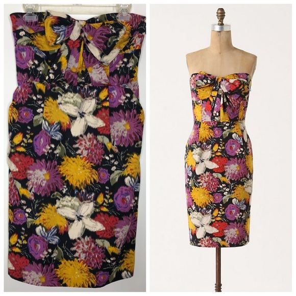 Anthropologie Dresses & Skirts - Anthropologie Moulinette Soeurs floral bow dress